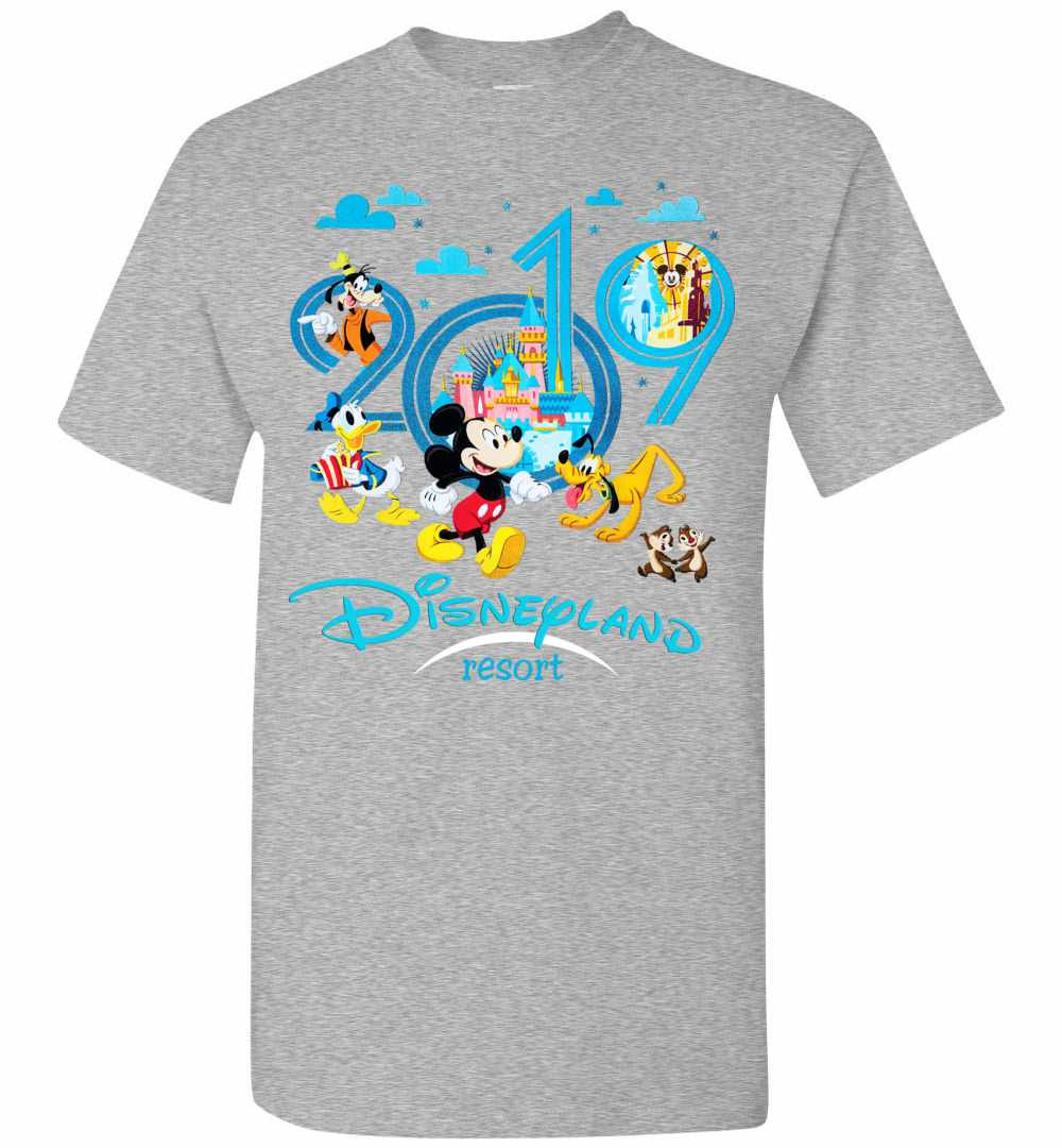 Inktee Store - Mickey And Friend'S Disneyland Resort 2019 Men'S T-Shirt Image
