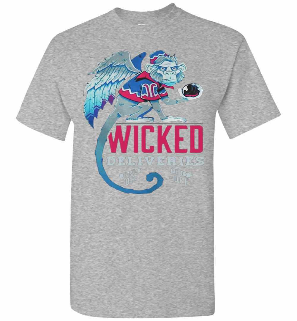 Inktee Store - Monkey Wicked Deliveries We Pick Up And Drop Off Men'S T-Shirt Image