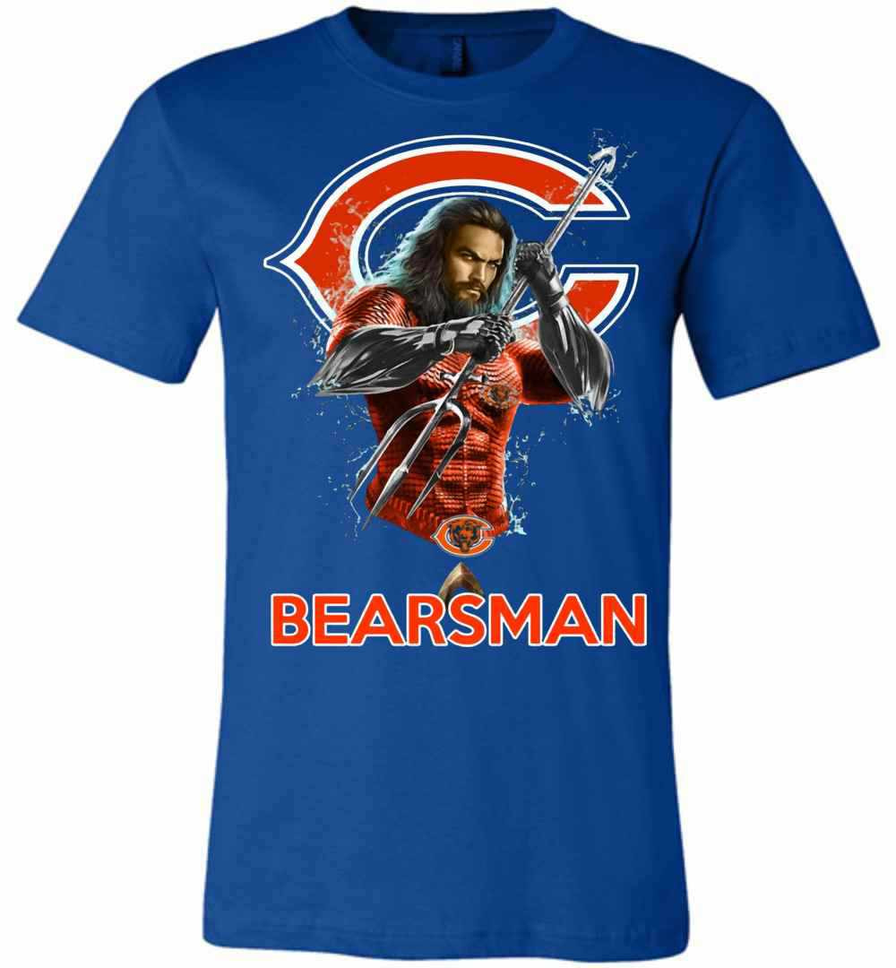 Inktee Store - Chicago Bears Aquaman Bears Man Premium T-Shirt Image