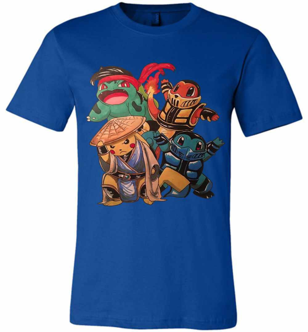 Inktee Store - Mortal Kombat Pokemon Premium T-Shirt Image