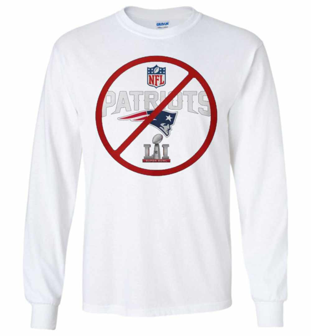 Inktee Store - Anti New-England-Patriots Not My Super Bowl Champs Long Sleeve T-Shirt Image