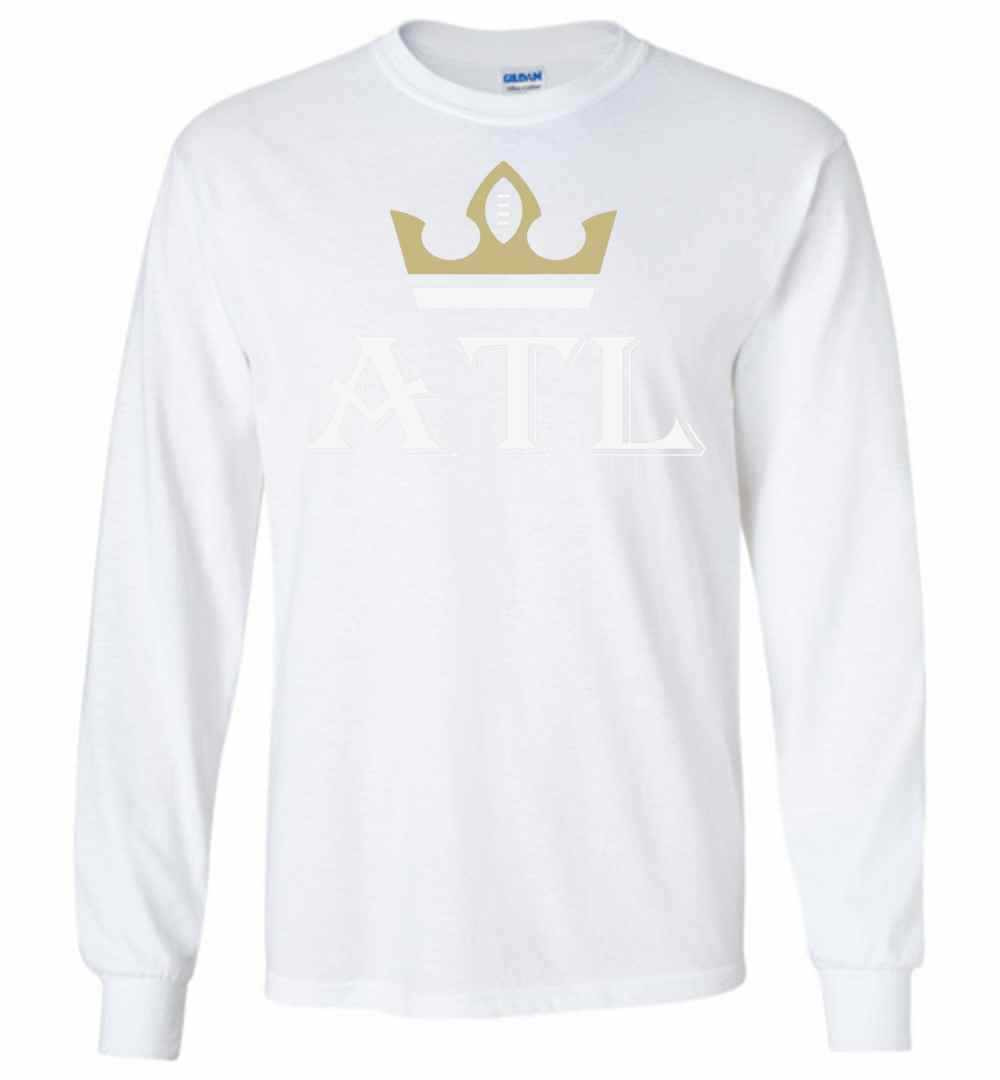 Inktee Store - Atl Vintage Atlanta Football Legends Gift Long Sleeve T-Shirt Image