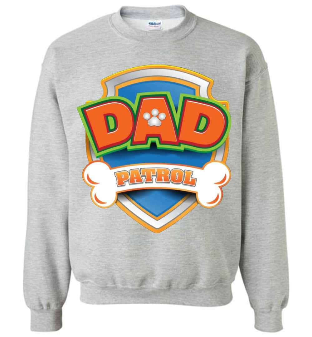 Inktee Store - Funny Dad Patrol - Dog Dad Sweatshirt Image