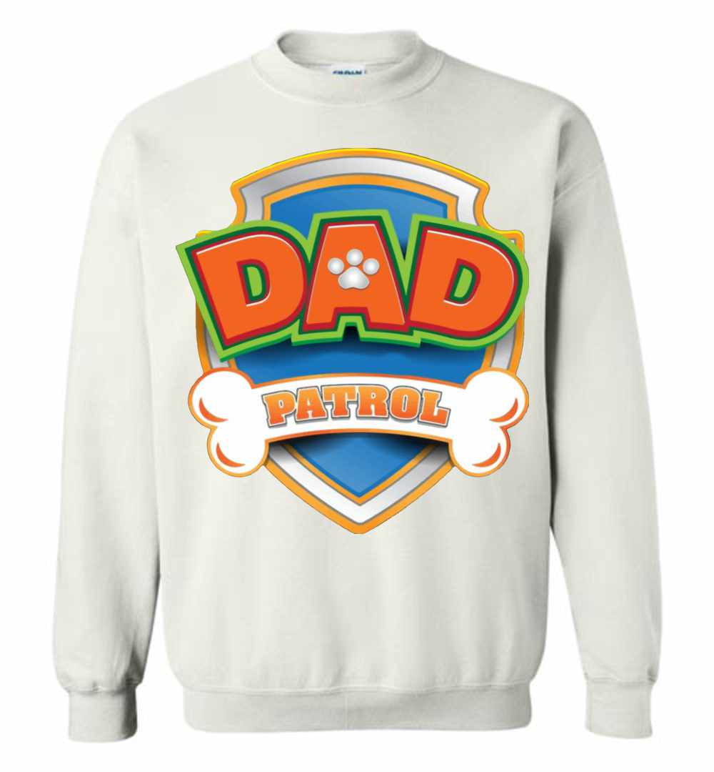 Inktee Store - Funny Dad Patrol - Dog Dad Sweatshirt Image