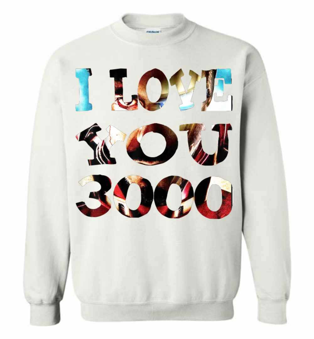 Inktee Store - I Love You 3000 Iron Man Sweatshirt Image