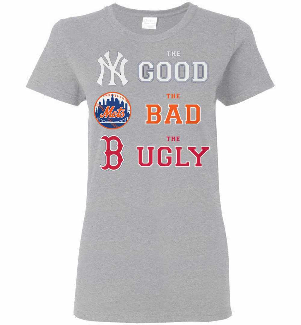 Inktee Store - The Good New York Yankees The Bad New York Mets The Women'S T-Shirt Image
