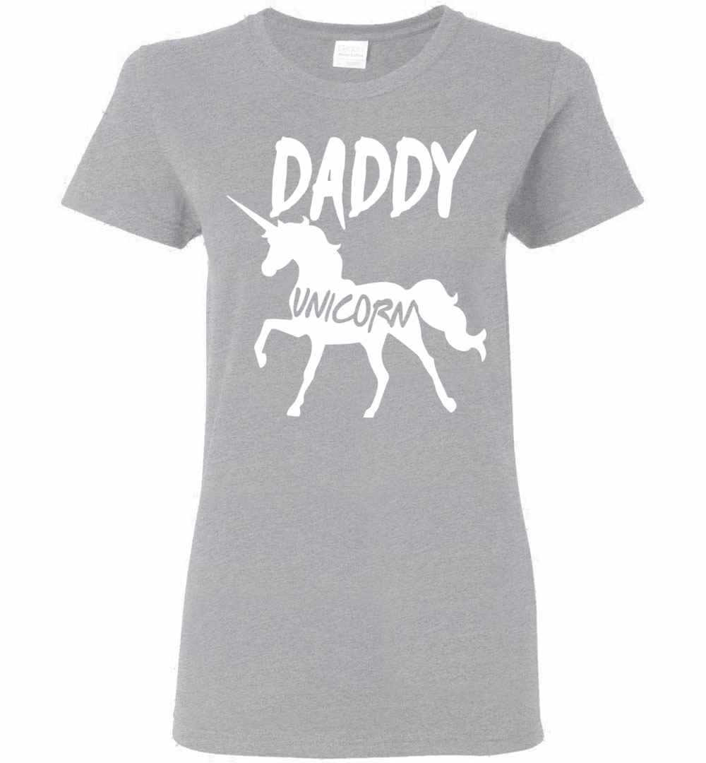 Inktee Store - Unicorn Daddy Version2 Women'S T-Shirt Image