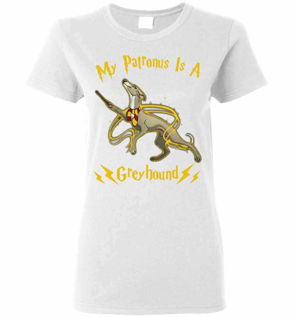 Inktee Store - My Patronus Is A Greyhound Women'S T-Shirt Image