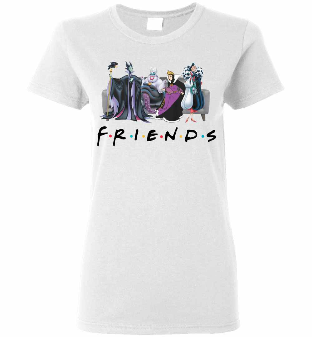 Inktee Store - Disney Villains Friends Women'S T-Shirt Image