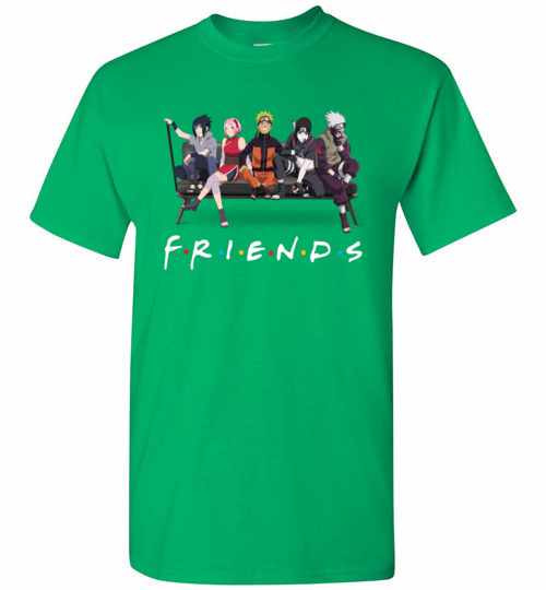 Inktee Store - Naruto Sakura Sasuke Sai And Kakashi Friends Men'S T-Shirt Image