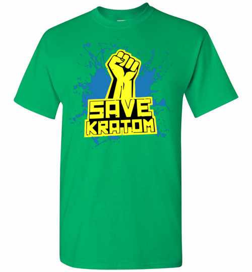 Inktee Store - Save Kratom Men'S T-Shirt Image