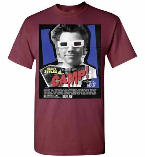 Inktee Store - Harry Styles Is Camp Audiences Are Literally Dead Men'S T-Shirt Image