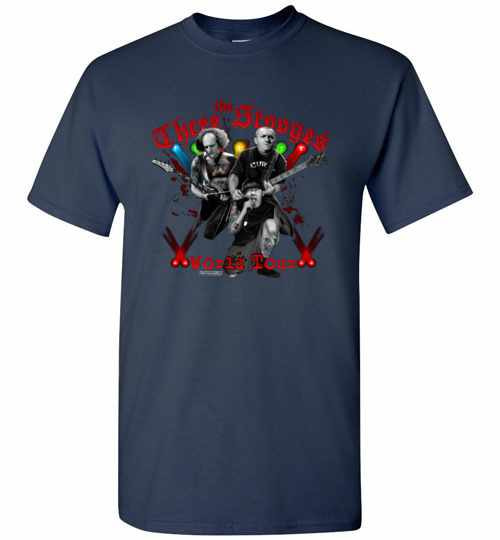 Inktee Store - The Three Stooges World Tour Men'S T-Shirt Image