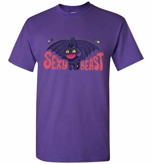 Inktee Store - Toothless Bat Sexy Beast Men'S T-Shirt Image