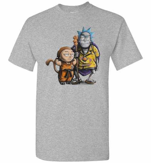 Inktee Store - Rick And Morty Dragon Ball Men'S T-Shirt Image