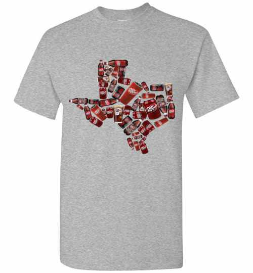 Inktee Store - Texas Dr Pepper Ladies Men'S T-Shirt Image