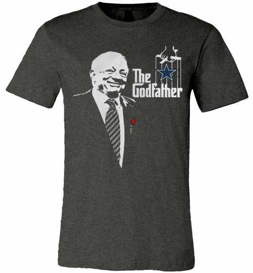 Inktee Store - Jerry Jones The Godfather Dallas Cowboys Premium T-Shirt Image