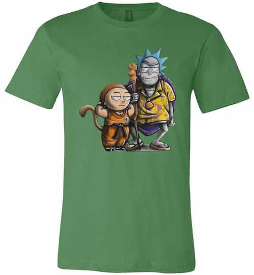 Inktee Store - Rick And Morty Dragon Ball Premium T-Shirt Image