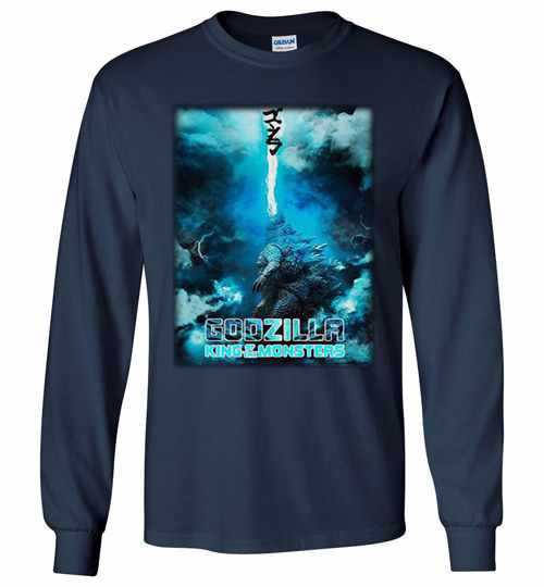 Inktee Store - Godzilla King Of The Monsters Long Sleeve T-Shirt Image