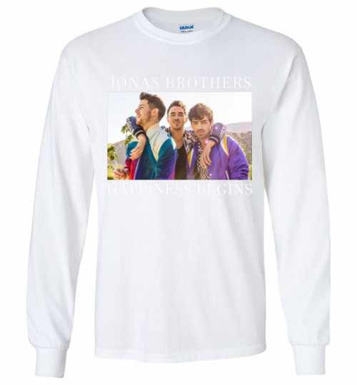 Inktee Store - Jonas Brothers Happiness Begins Long Sleeve T-Shirt Image