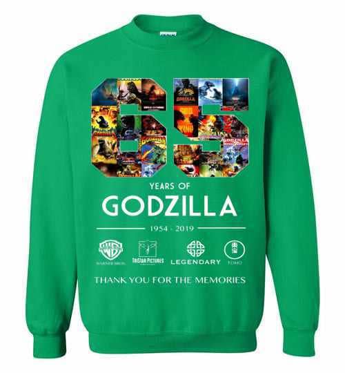 Inktee Store - 65Th Years Of Godzilla Sweatshirt Image