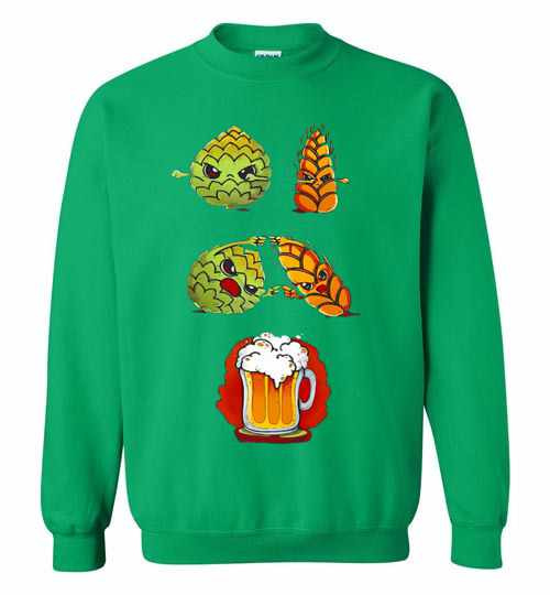 Inktee Store - Hops Fusion Barley Beer Tc Sweatshirt Image