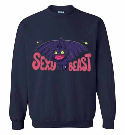 Inktee Store - Toothless Bat Sexy Beast Sweatshirt Image