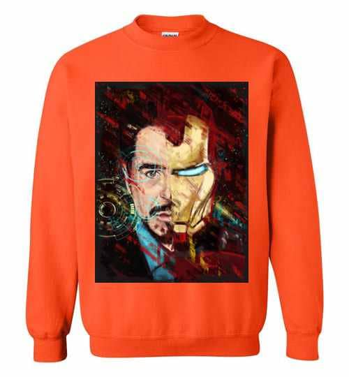 Inktee Store - Tony Stark Iron Man Sweatshirt Image