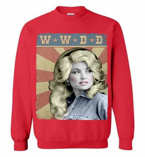 Inktee Store - Dolly Parton Wwdd Sweatshirt Image