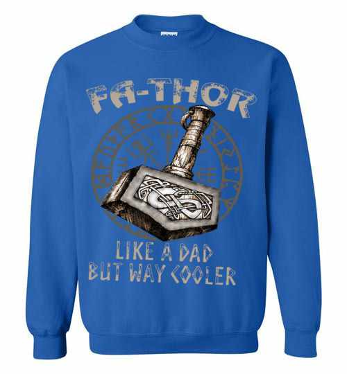 Inktee Store - Marvel Avengers Fa-Thor Like A Dad But Way Cooler Sweatshirt Image