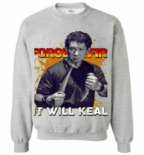 Inktee Store - Doug Marcaida Forged In Fire It Will Keal Sweatshirt Image