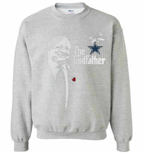 Inktee Store - Jerry Jones The Godfather Dallas Cowboys Sweatshirt Image