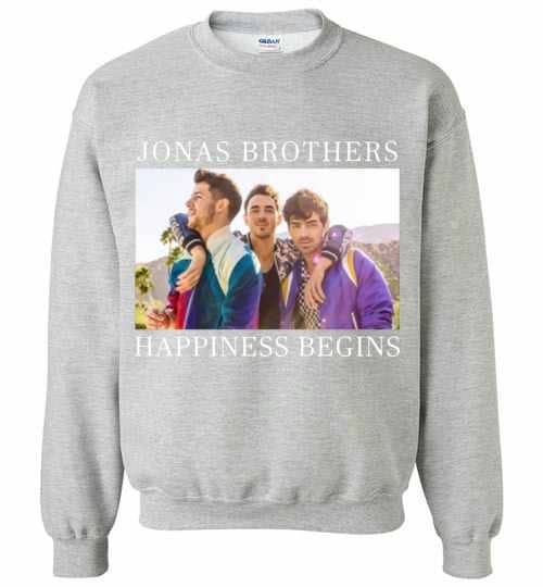 Inktee Store - Jonas Brothers Happiness Begins Sweatshirt Image