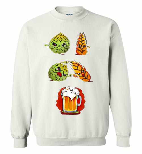 Inktee Store - Hops Fusion Barley Beer Tc Sweatshirt Image