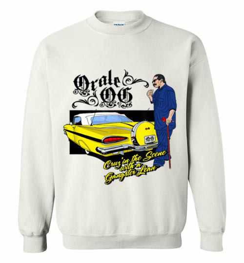 Inktee Store - Low Rider And Old Gangster Cholo Sweatshirt Image