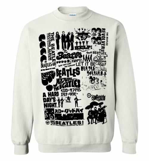 Inktee Store - Rock Band The Beatles John Lennon Paul Mccartney George Sweatshirt Image