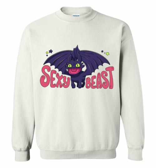 Inktee Store - Toothless Bat Sexy Beast Sweatshirt Image