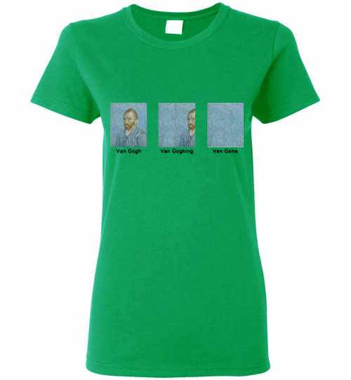 Inktee Store - Van Gogh Van Goghing Van Gone Women'S T-Shirt Image