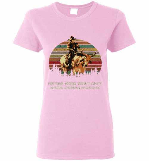 Inktee Store - Blazing Saddles Never Mind That Shit Here Comes Mongo Women'S T-Shirt Image