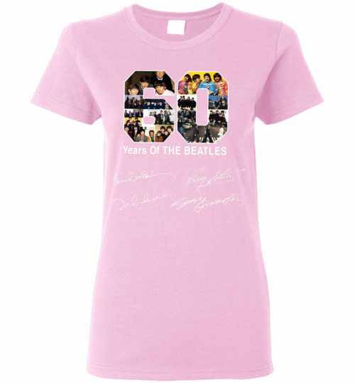 Inktee Store - Celebrate 60 Years Of The Beatles Women'S T-Shirt Image