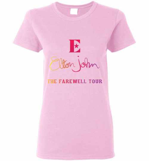 Inktee Store - Elton John The Farewell Tour Women'S T-Shirt Image
