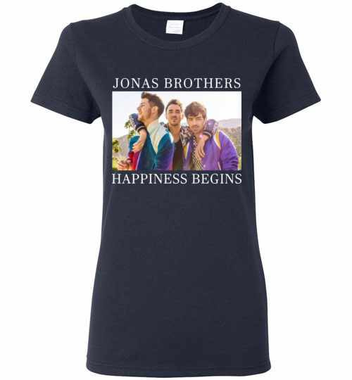 Inktee Store - Jonas Brothers Happiness Begins Women'S T-Shirt Image