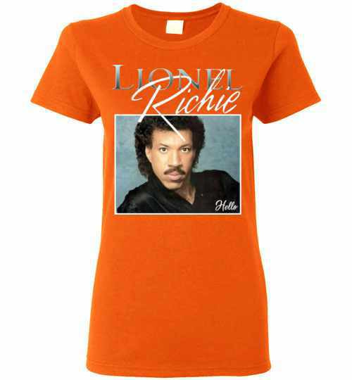 Inktee Store - Hello Lionel Richie Women'S T-Shirt Image