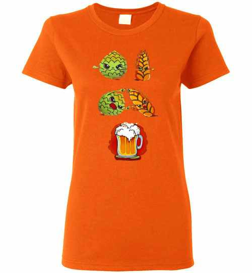 Inktee Store - Hops Fusion Barley Beer Tc Women'S T-Shirt Image