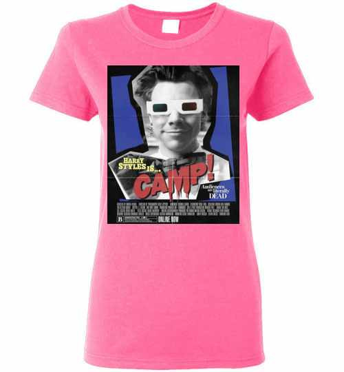 Inktee Store - Harry Styles Is Camp Audiences Are Literally Dead Women'S T-Shirt Image