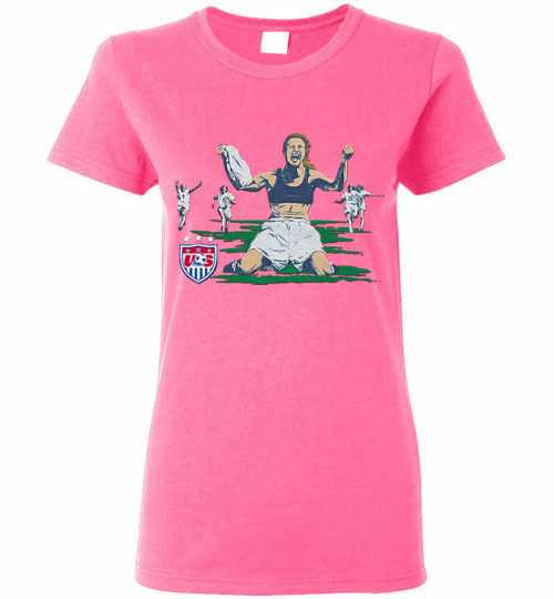 Inktee Store - Uswnt Brandi Chastain Goal From Homage Women'S T-Shirt Image
