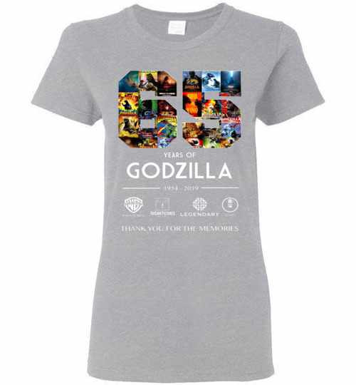 Inktee Store - 65Th Years Of Godzilla Women'S T-Shirt Image