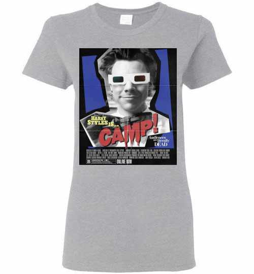 Inktee Store - Harry Styles Is Camp Audiences Are Literally Dead Women'S T-Shirt Image