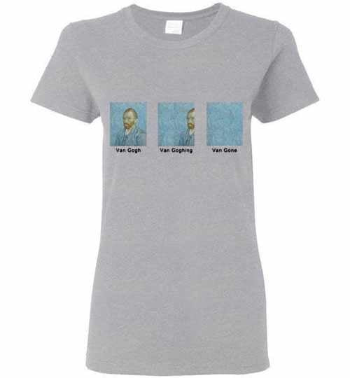 Inktee Store - Van Gogh Van Goghing Van Gone Women'S T-Shirt Image