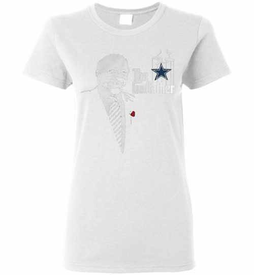 Inktee Store - Jerry Jones The Godfather Dallas Cowboys Women'S T-Shirt Image